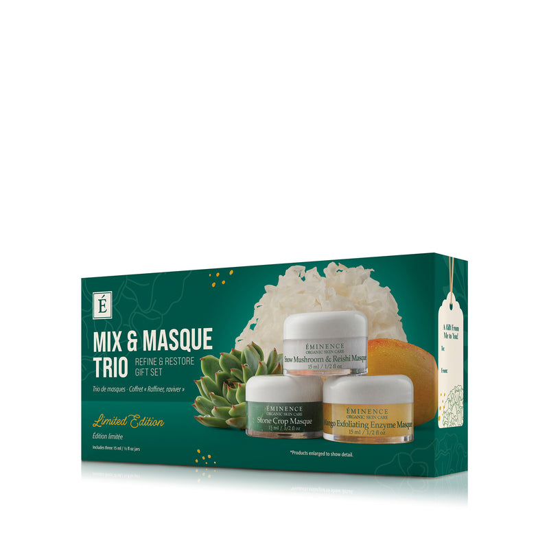 Mix and Masque Trio: Refine & Restore Gift Set